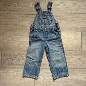 Oshkosh B’gosh Vestbak Overalls Size 3T  Toddler Unisex Light Blue Wash